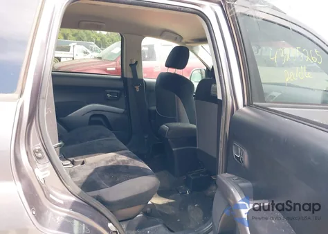 2010 Mitsubishi Outlander Es из США, поврежденный, VIN JA4AS2AW2AZ004037